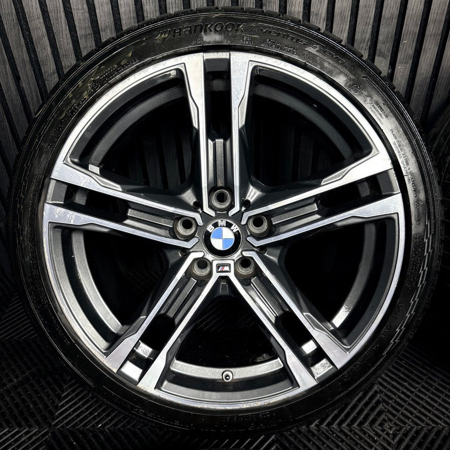 18'' BMW 1 Series 819 Grey M Sport 2 F40 F44 Alloy Wheels Tyres 8092352 Genuine