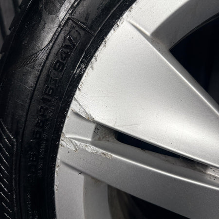 1X 16'' VW Golf MK8 Norfolk Alloy Wheel Tyre GT Single 5H0601025 Genuine