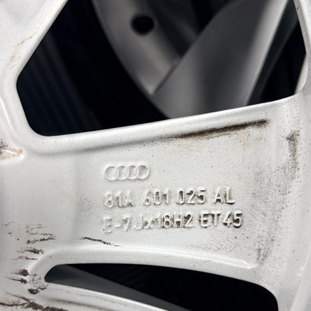 18'' Audi Q2 S Line Alloy Wheels Tyres Alloys 81A601025AL Genuine