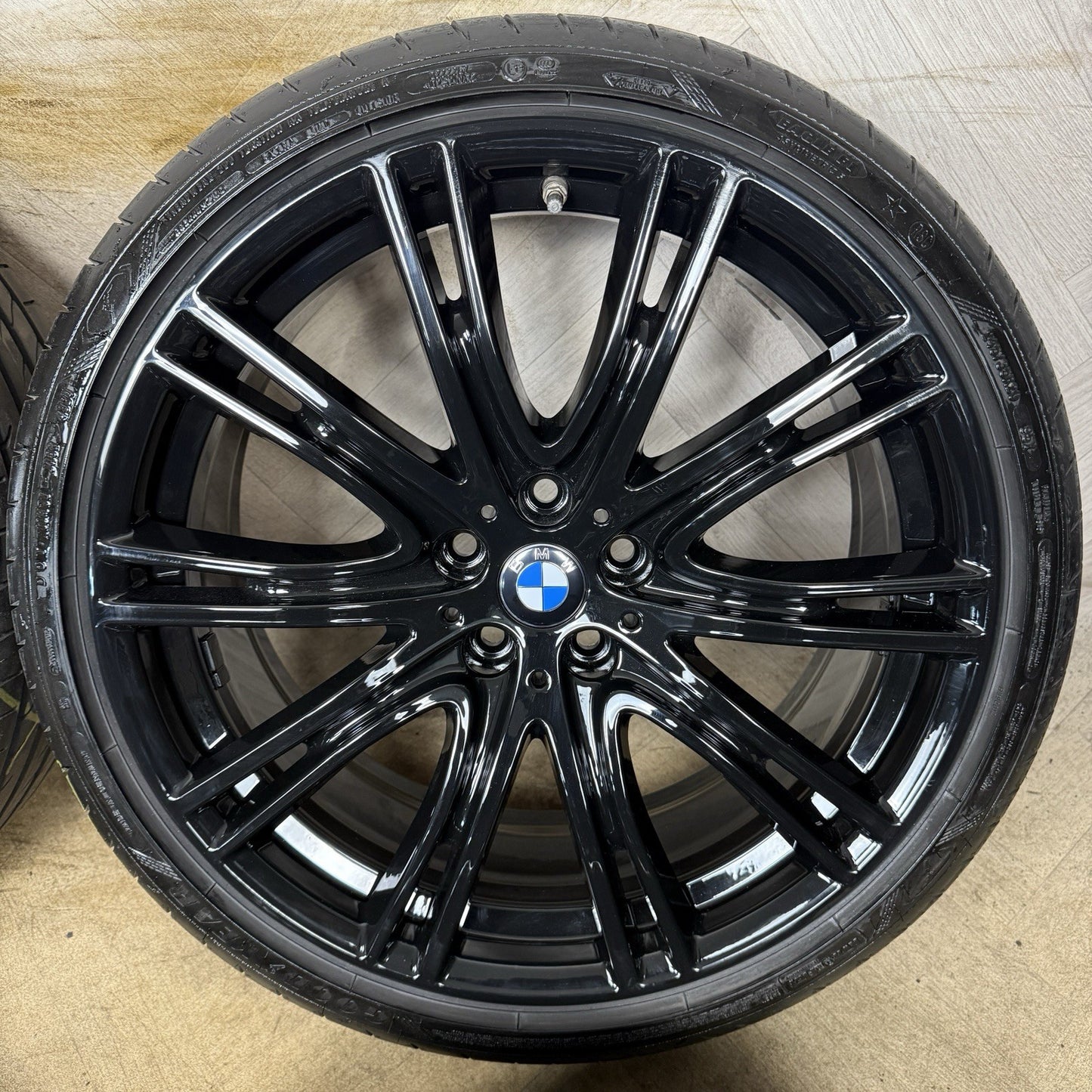 20'' GENUINE BMW 5 SERIES 759  BLACK M SPORT G30 G31 ALLOY WHEELS TYRES