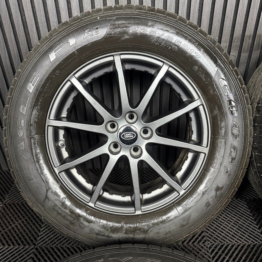 17'' GENUINE RANGE ROVER EVOQUE GREY LAND DISCOVERY SPORT ALLOY WHEELS TYRES