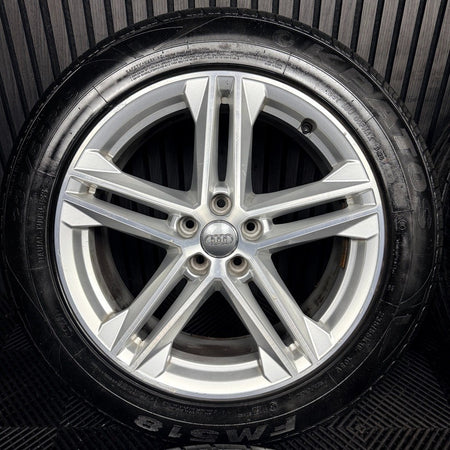 19'' Audi Q5 5 Double Spoke S Line Alloy Wheels Tyres 5X112 80A601025G Genuine