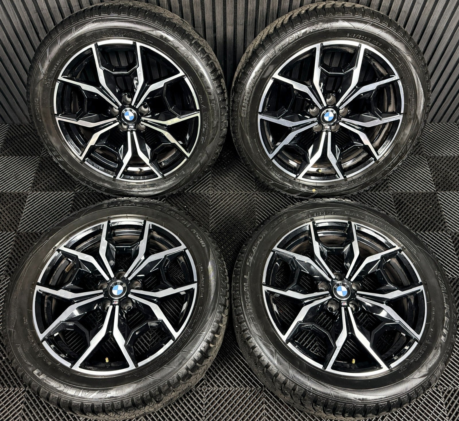 19'' Bmw X3 X4 G01 G02 887 M Sport Alloy Wheels Winter Tyres 7916263 Genuine