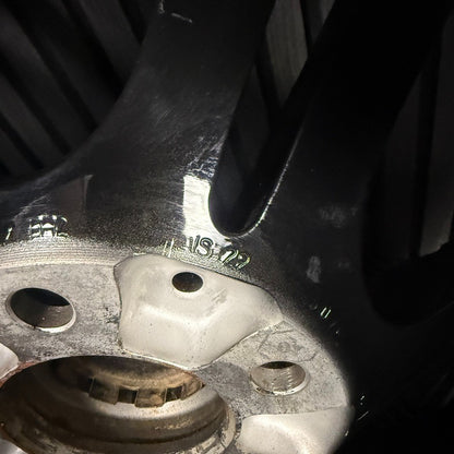 1X 19" GENUINE BMW M3 M4 M2 F80 F82 F83 F87 M 437 ALLOY WHEEL 2284550 FRONT TYRE