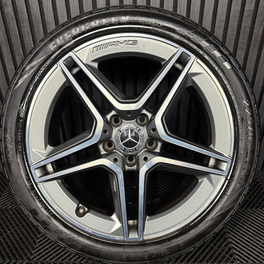 1X 18'' GENUINE AMG MERCEDES A CLASS CLA W177 SPORT ALLOY WHEEL TYRE A1774011500