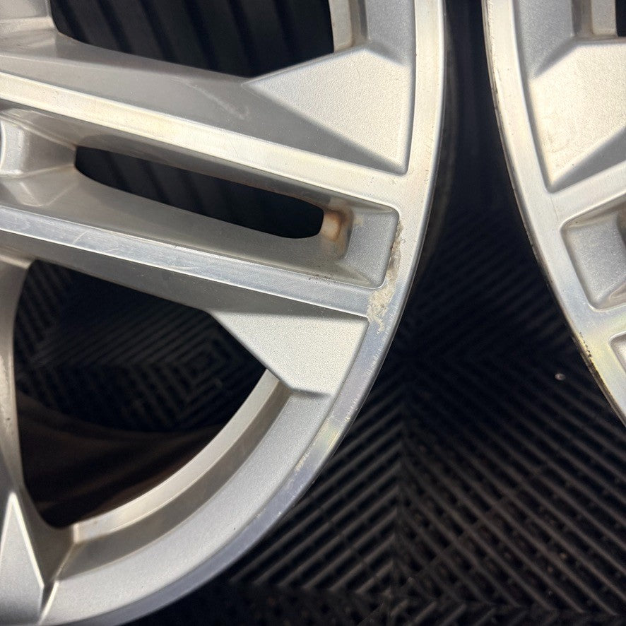 19'' Audi Q5 5 Double Spoke S Line Alloy Wheels 5X112 80A601025G Genuine