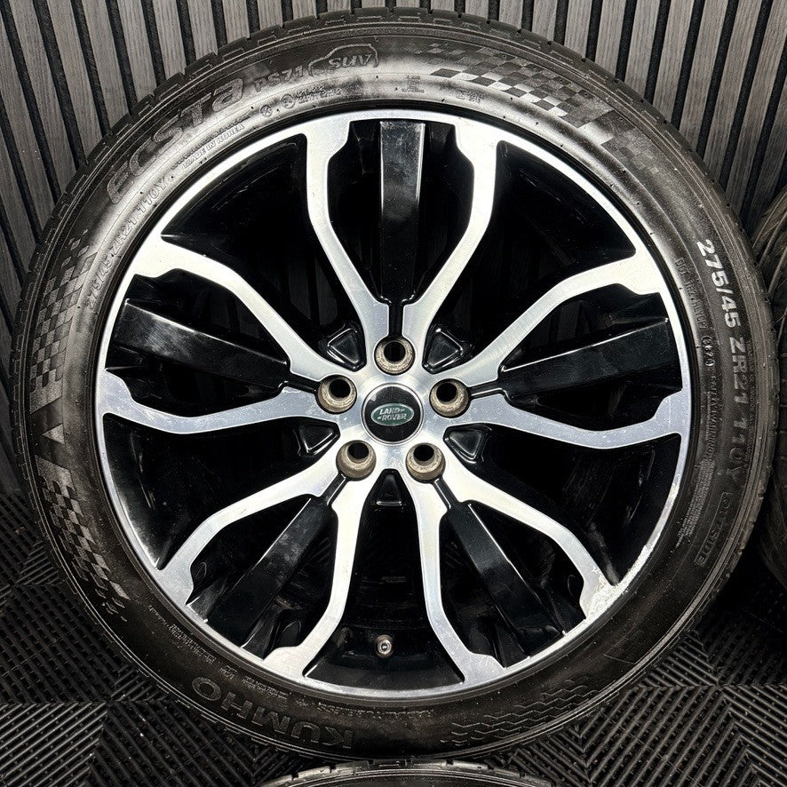 21" Range Rover Sport Land Discovery Wheels Tyres Alloys 5007 DK521007FA Genuine