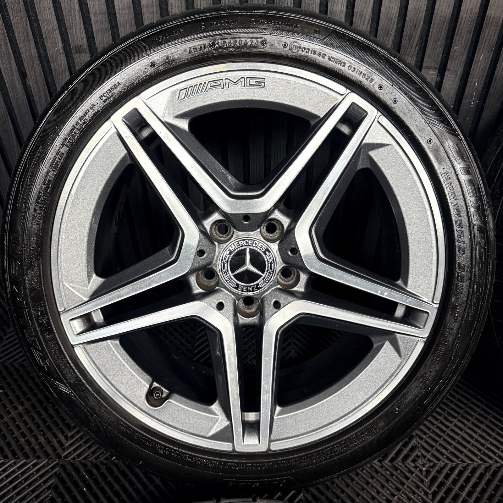 18'' Mercedes Amg A Class Cla B Alloy Wheels Tyres Alloys W177 Genuine