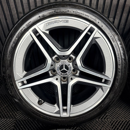 18'' Mercedes Amg A Class Cla B Alloy Wheels Tyres Alloys W177 Genuine