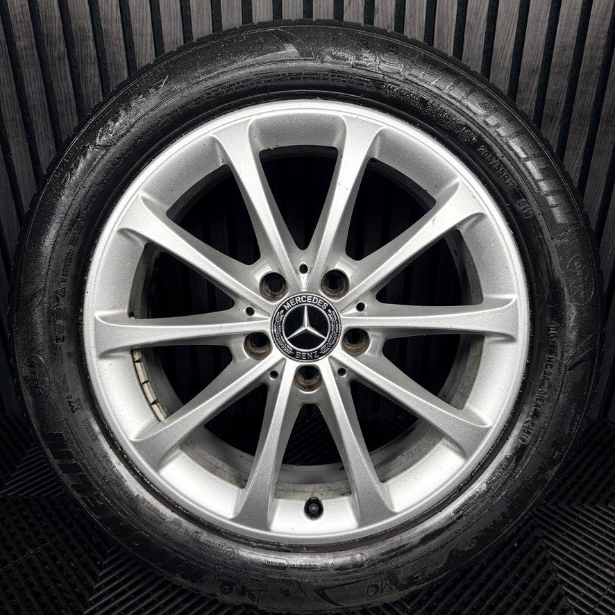 1X 17'' GENUINE MERCEDES A CLASS CLA B W177 ALLOY WHEEL TYRE A1774010300
