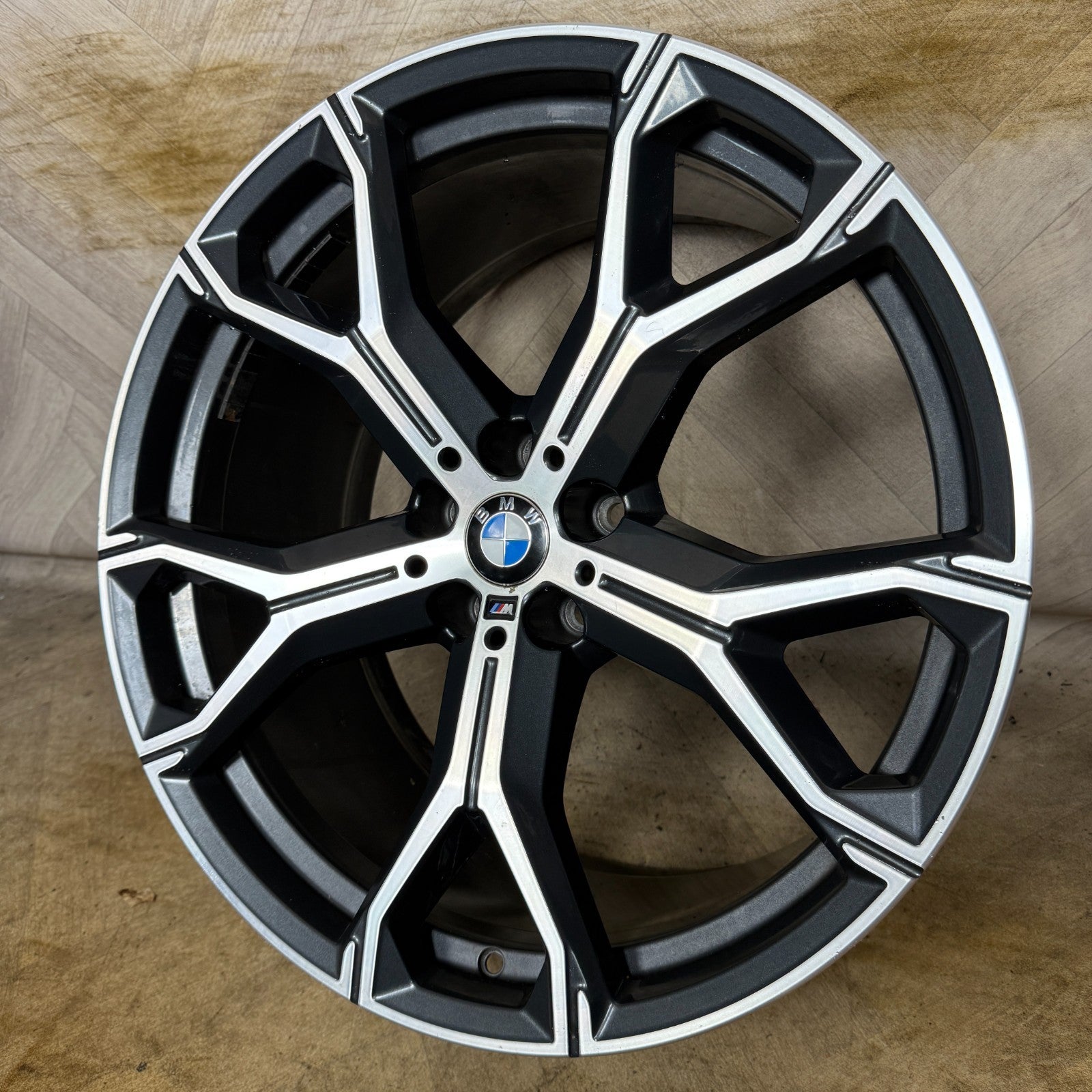1X 21'' GENUINE BMW X5 X6 741 M SPORT 4 G05 G06 ALLOY WHEEL 8071999 REAR