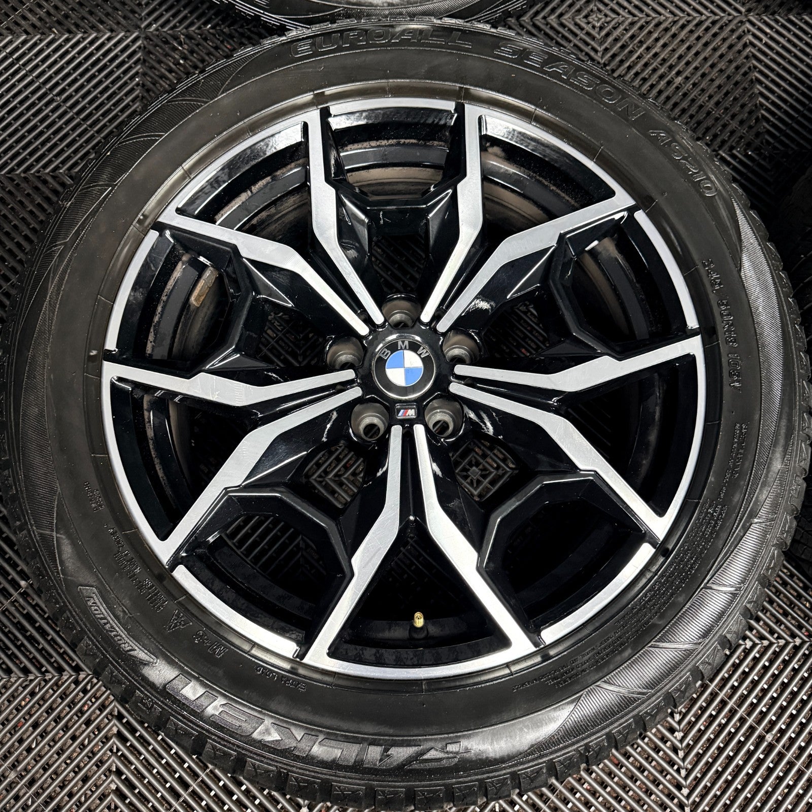 19'' Bmw X3 X4 G01 G02 887 M Sport Alloy Wheels Winter Tyres 7916263 Genuine