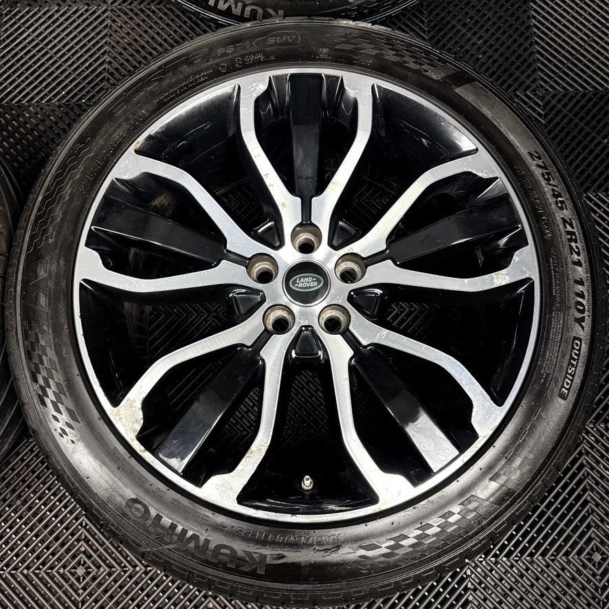 21" Range Rover Sport Land Discovery Wheels Tyres Alloys 5007 DK521007FA Genuine
