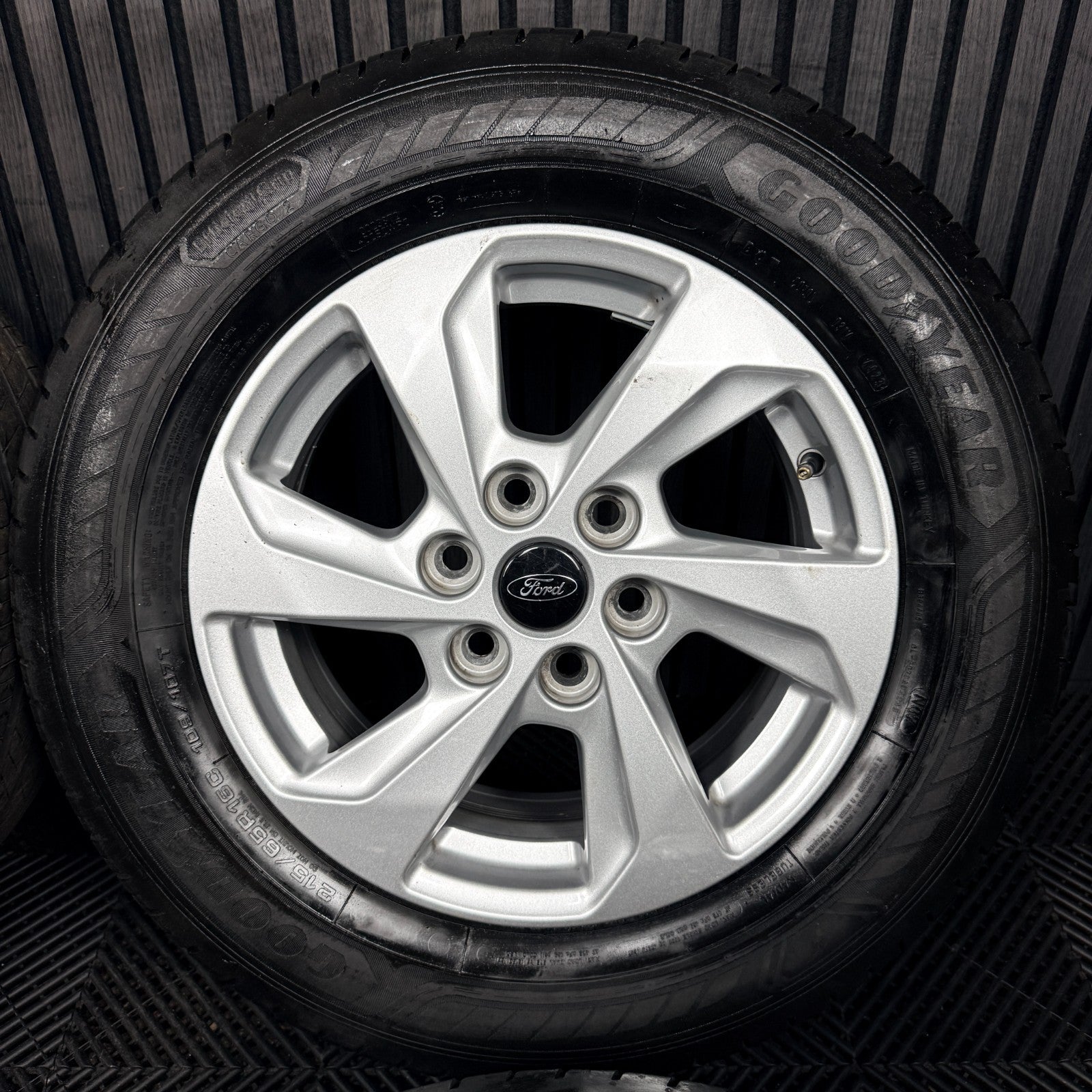 16" Ford Transit Custom Alloy Wheels Tyres Mk9 2024 6X120 Genuine