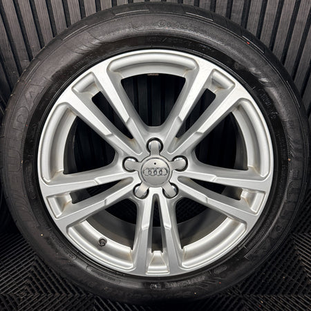 18'' Audi Q3 S Line 5 Double Spoke Facelift Alloy Wheels Tyres Alloys Genuine