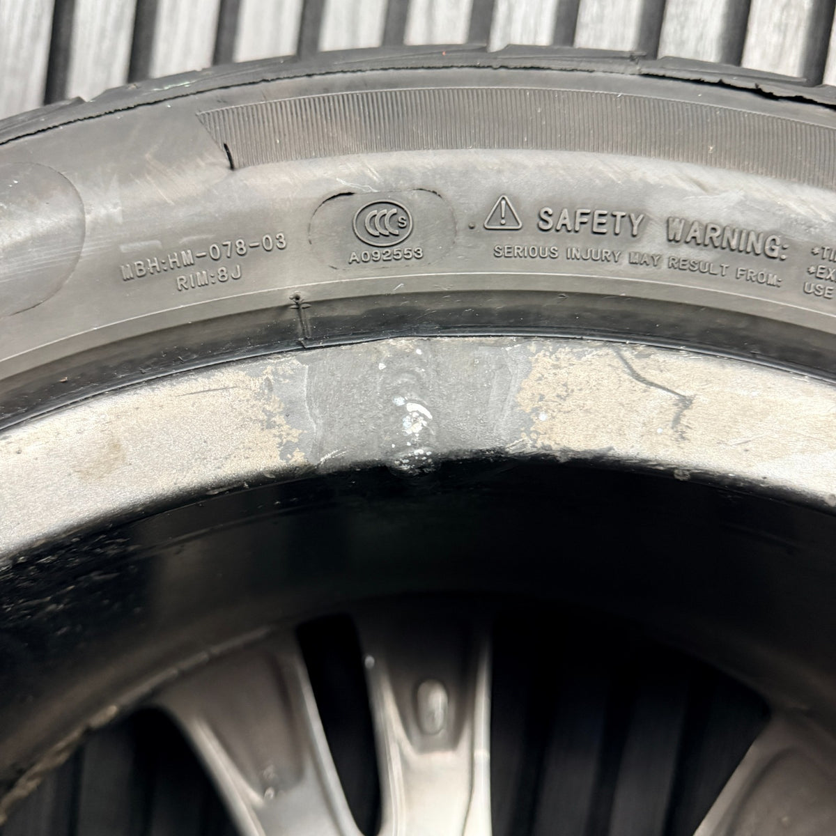 1X 18'' Mercedes Vito V Class Viano W447 Alloy Wheel Tyre A4474014400 Genuine