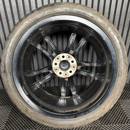 1X 19'' GENUINE BMW 3 SERIES 791 M SPORT 4 G20 BLACK ALLOY WHEEL 8090095 REAR