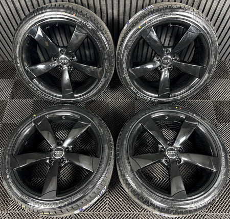 19'' Audi A4 S Line Black Edition B8 B9 Rotor Wheels Alloys 8K0601025CN Genuine