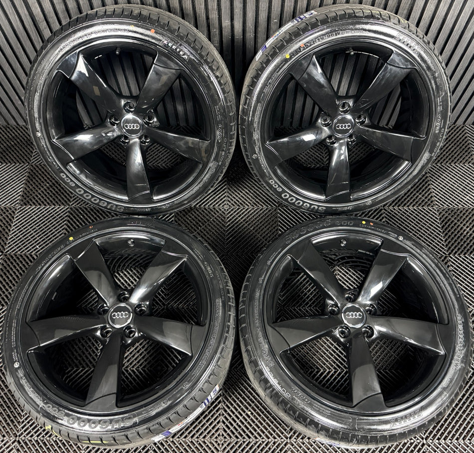 19'' Audi A4 S Line Black Edition B8 B9 Rotor Wheels Alloys 8K0601025CN Genuine