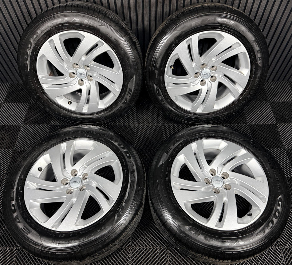 18'' Range Rover Evoque Silver Discovery Sport Land Alloy Wheels Tyres Genuine