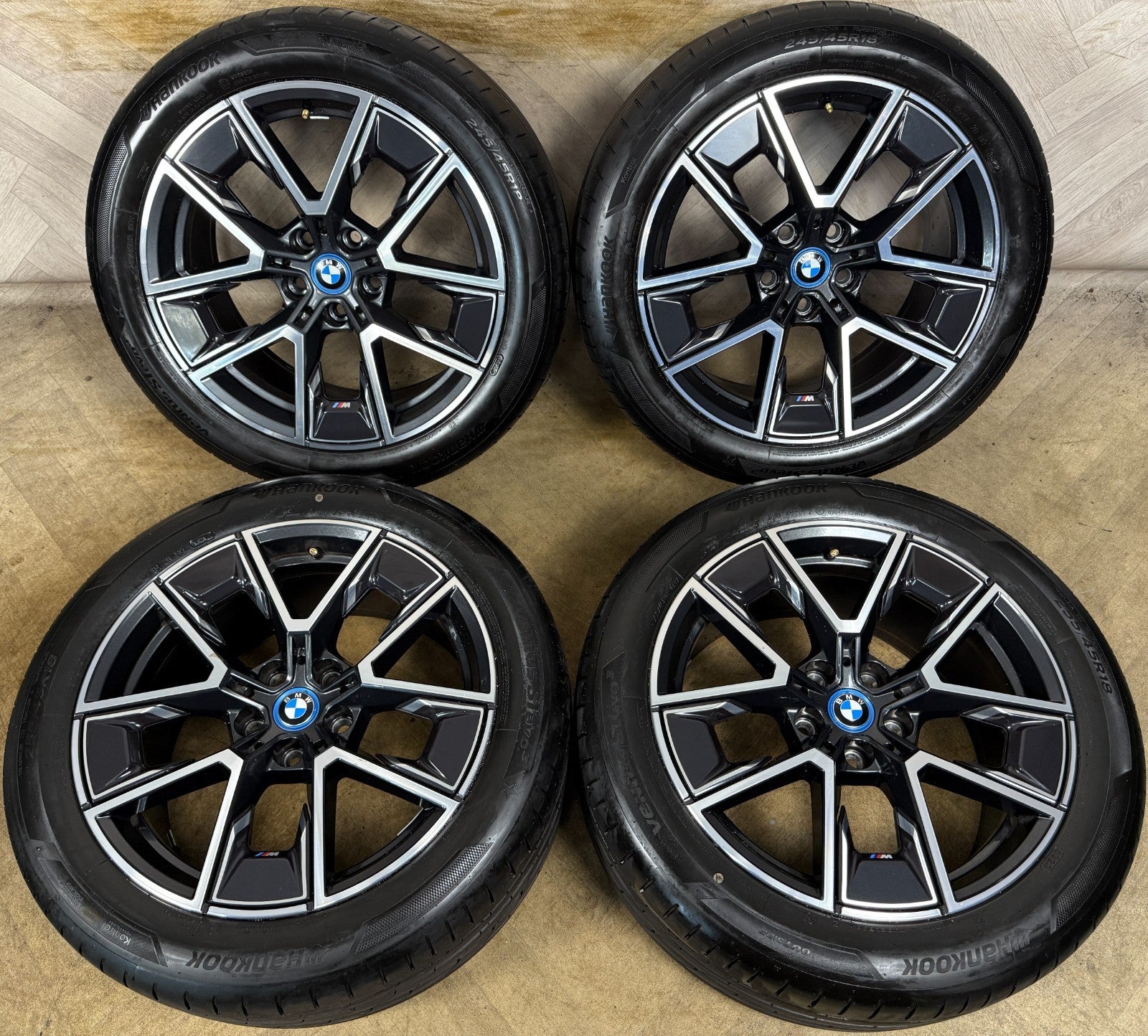 18'' GENUINE BMW 4 SERIES I4 858 M SPORT G26 G22 G23 ALLOY WHEELS TYRES ALLOYS