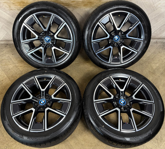 18'' GENUINE BMW 4 SERIES I4 858 M SPORT G26 G22 G23 ALLOY WHEELS TYRES ALLOYS