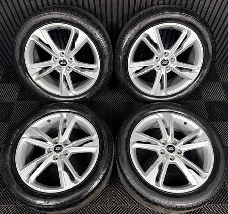 19'' Audi Q3 S Line 5 Double Spoke Alloy Wheels Tyre Alloys 83A601025M Genuine