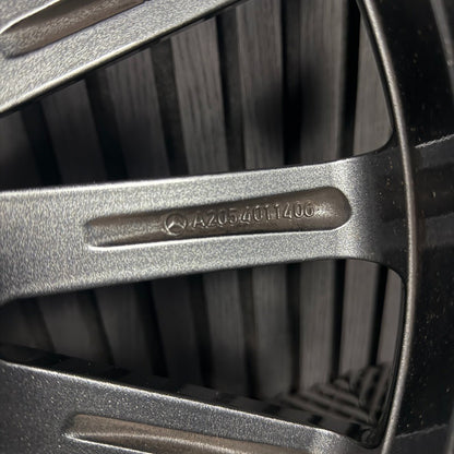 1X 19" GENUINE AMG MERCEDES C CLASS GREY DC ALLOY WHEEL W205 REAR A2054011400