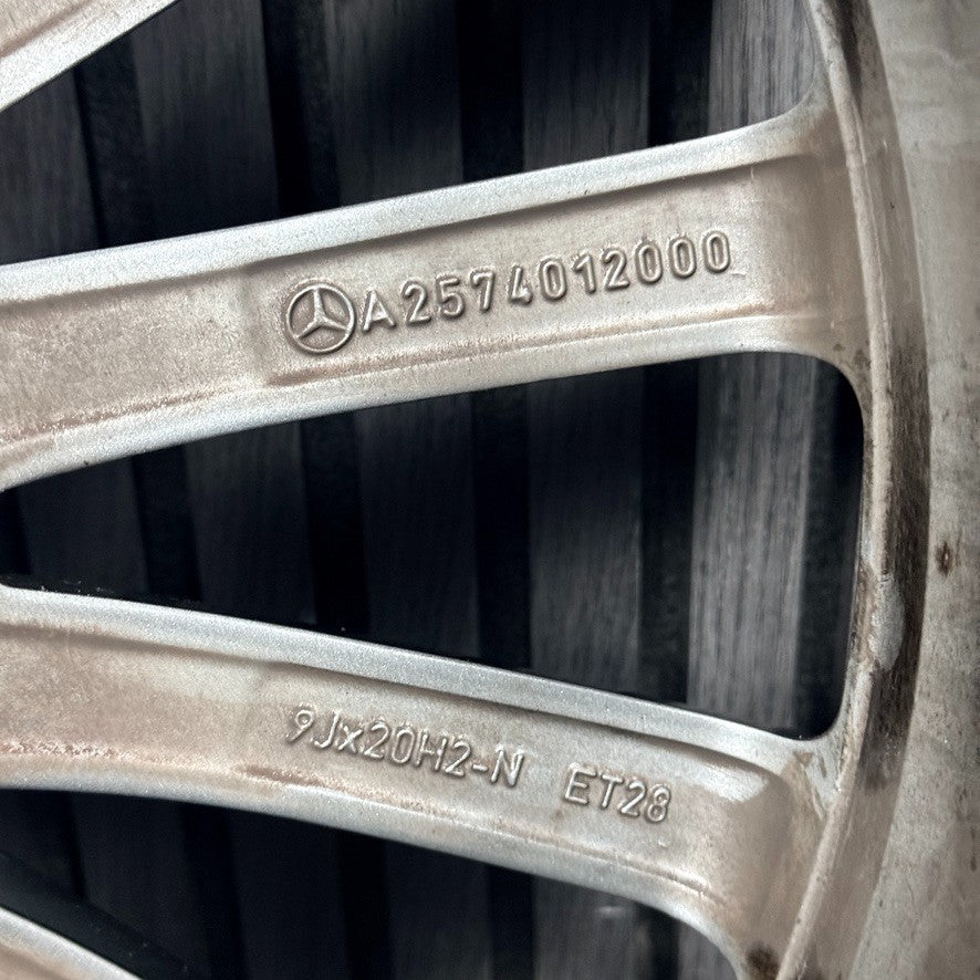 1X 20'' Mercedes AMG CLS Grey Alloy Wheel Rear W257 A2574012000 Genuine