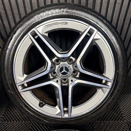 18'' Mercedes Amg A Class Cla B Alloy Wheels Tyres Alloys W177 Genuine