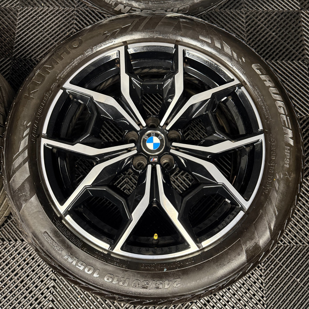19'' GENUINE BMW X3 X4 G01 G02 887 M SPORT ALLOY WHEELS TYRES ALLOYS 7916263