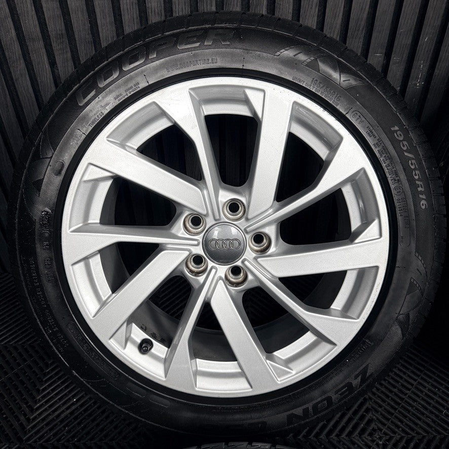 16'' Audi A1 New Model Wheels Alloys Tyres 82A601025B 5X100 6.5J ET40 Genuine