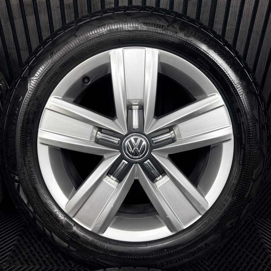 17'' VW Transporter T6 T6.1 T5 Caravelle Davenport Alloy Wheels Tyres Genuine