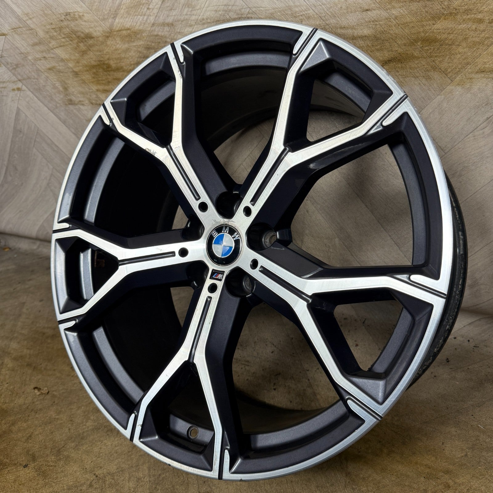 1X 21'' GENUINE BMW X5 X6 741 M SPORT 4 G05 G06 ALLOY WHEEL 8071998 FRONT