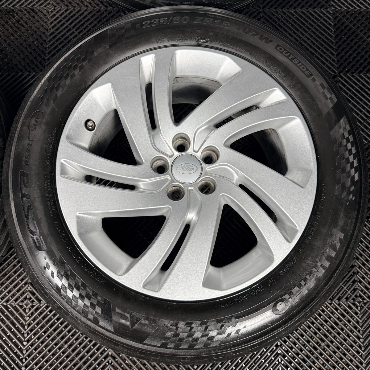 18'' Range Rover Evoque Silver Discovery Sport Land Alloy Wheels Tyres Genuine