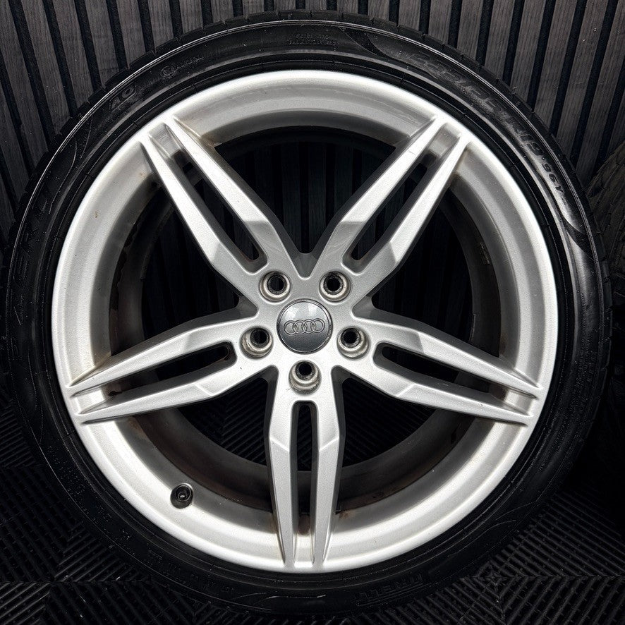 19'' Audi A5 S Line Star Alloy Wheels Alloys Tyres 8W0601025AM Genuine