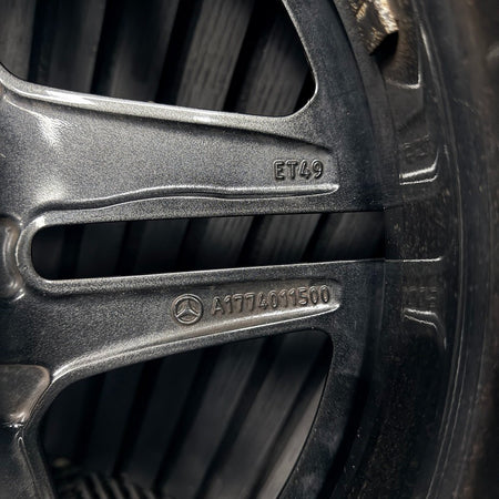 1X 18'' AMG Mercedes A Class CLA W177 Sport Alloy Wheel Tyre A1774011500 Genuine