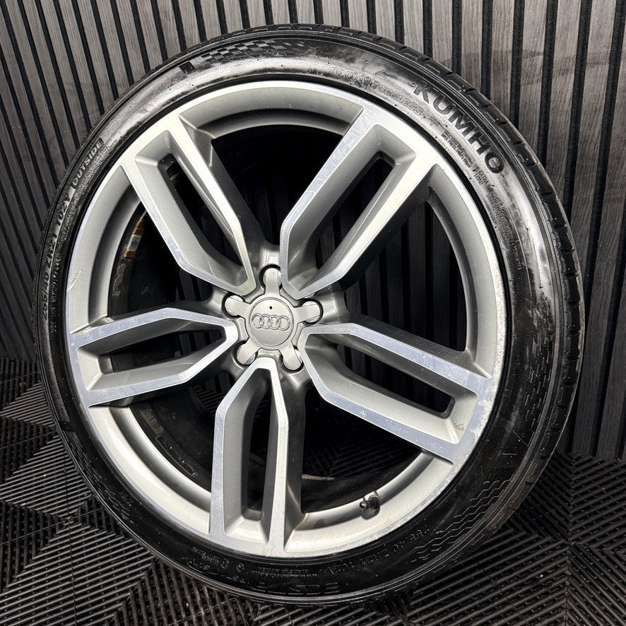 1X 21'' Audi SQ5 Q5 Alloy Wheel Tyre 8.5J ET33 Single Spare 8R0601025AM Genuine