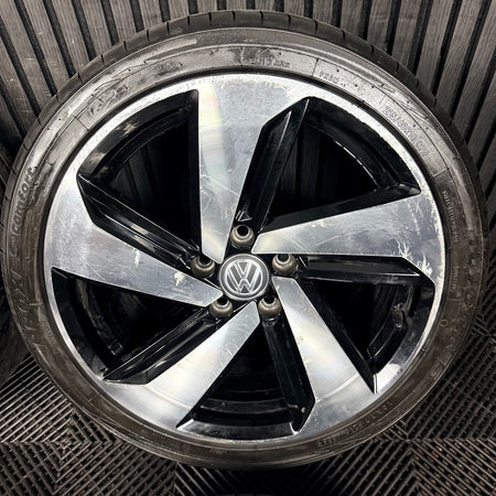 18" VW Golf GTI Mk7 GT GTD Milton Keynes Wheels Tyre Alloy 5G0601025CN Genuine