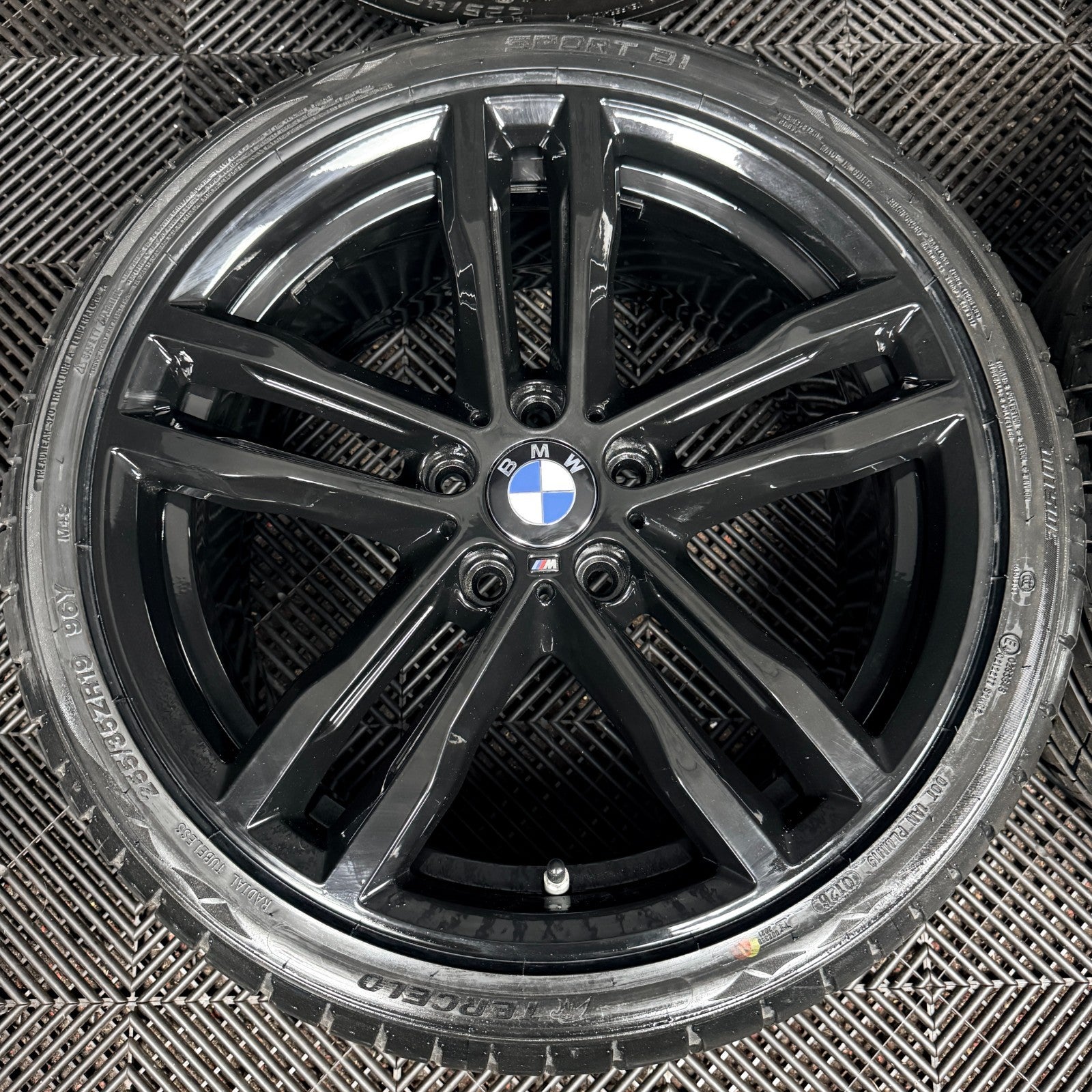 19" BMW 3 Series 704 Black M Sport F30 F31 F32 E90 Alloy Wheels Tyres Genuine