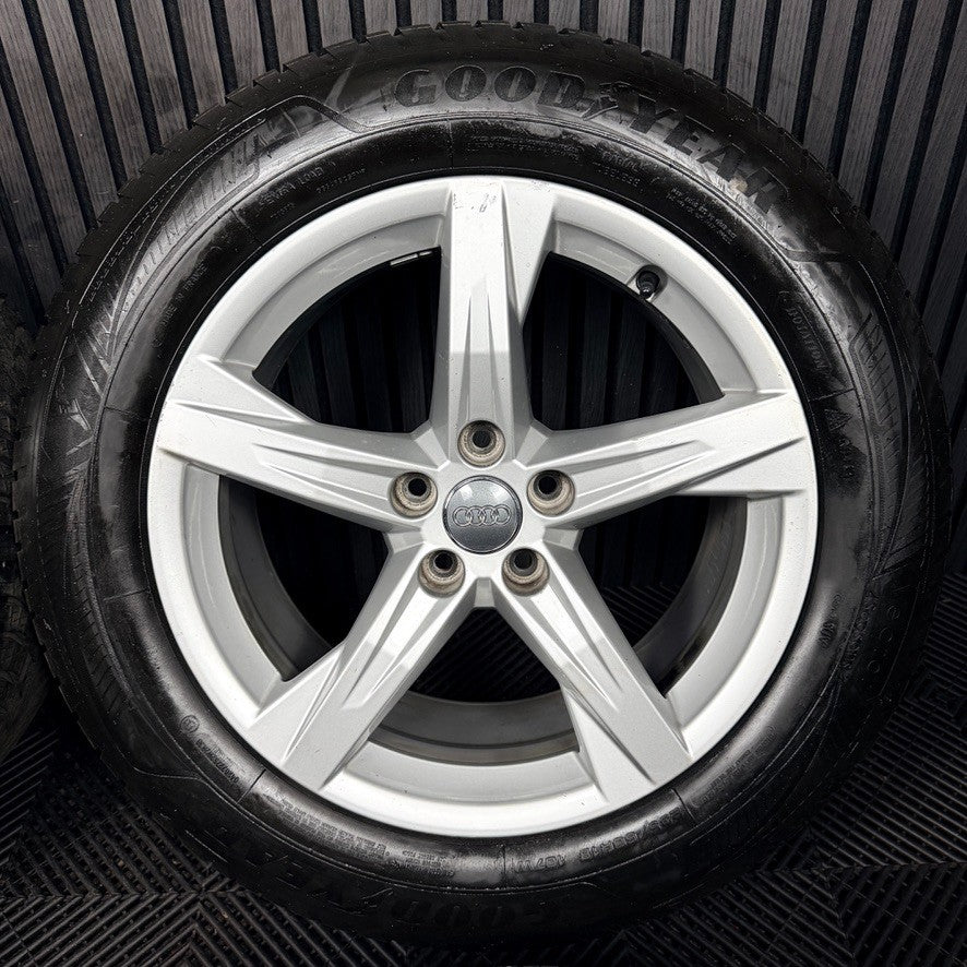 18'' Audi Q5 5 Spoke Alloy Wheel Tyres 80A601025BE Genuine