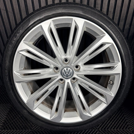 19'' VW Passat B8 Verona R Line Wheels Tyres Alloys 3G0601025R Genuine