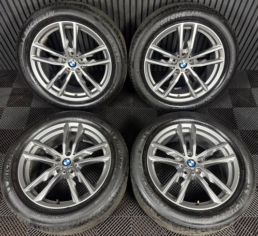 19'' GENUINE BMW X3 X4 G01 G02 698 M SPORT ALLOY WHEELS TYRES ALLOYS 8746987
