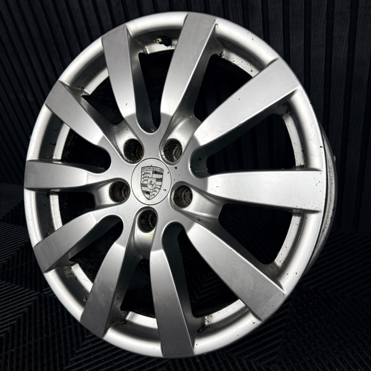 1X 20'' Porsche Cayenne 10 Spoke Alloy Wheel Genuine 7P5601025B 92A