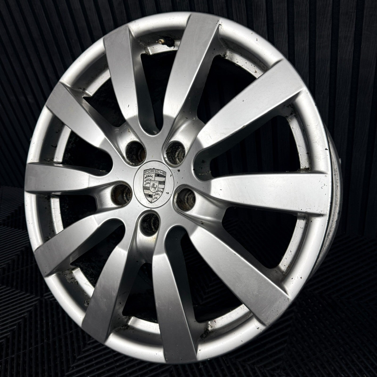 1X 20'' Porsche Cayenne 10 Spoke Alloy Wheel Genuine 7P5601025B 92A