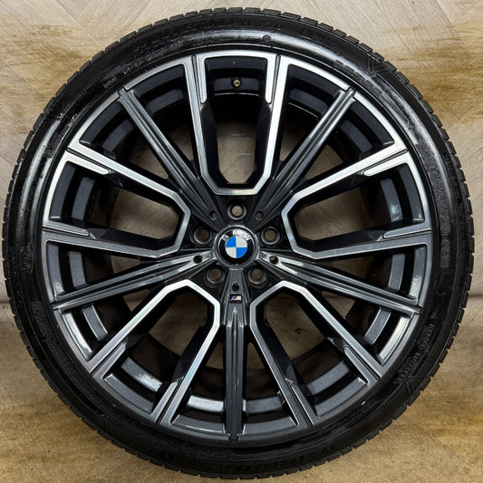 1X 20'' GENUINE BMW 7 SERIES 817M G11 G12 6 GT G32 8090096 ALLOY WHEEL FRONT