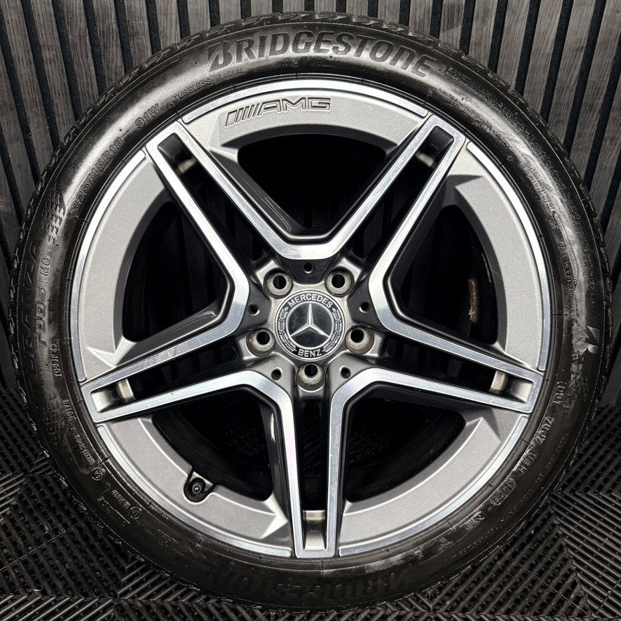 1X 18'' AMG Mercedes A Class CLA W177 Sport Alloy Wheel Tyre A1774011500 Genuine