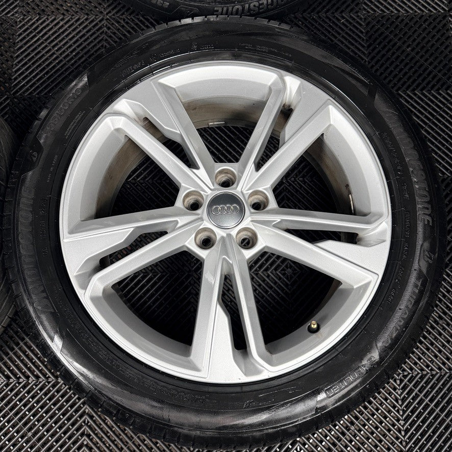 19'' Audi Q3 S Line 5 Double Spoke Alloy Wheels Tyre Alloys 83A601025M Genuine