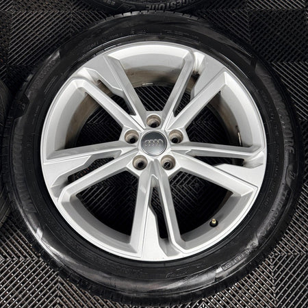 19'' Audi Q3 S Line 5 Double Spoke Alloy Wheels Tyre Alloys 83A601025M Genuine