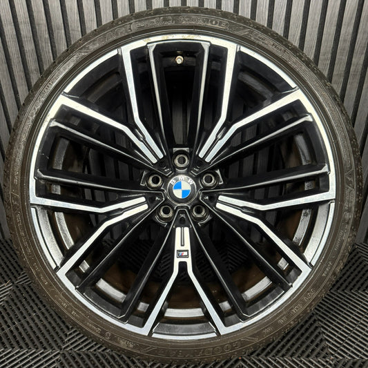 1X 20'' GENUINE BMW 5 SERIES 846 M G30 G31 SPORT ALLOY WHEEL REAR 8747237